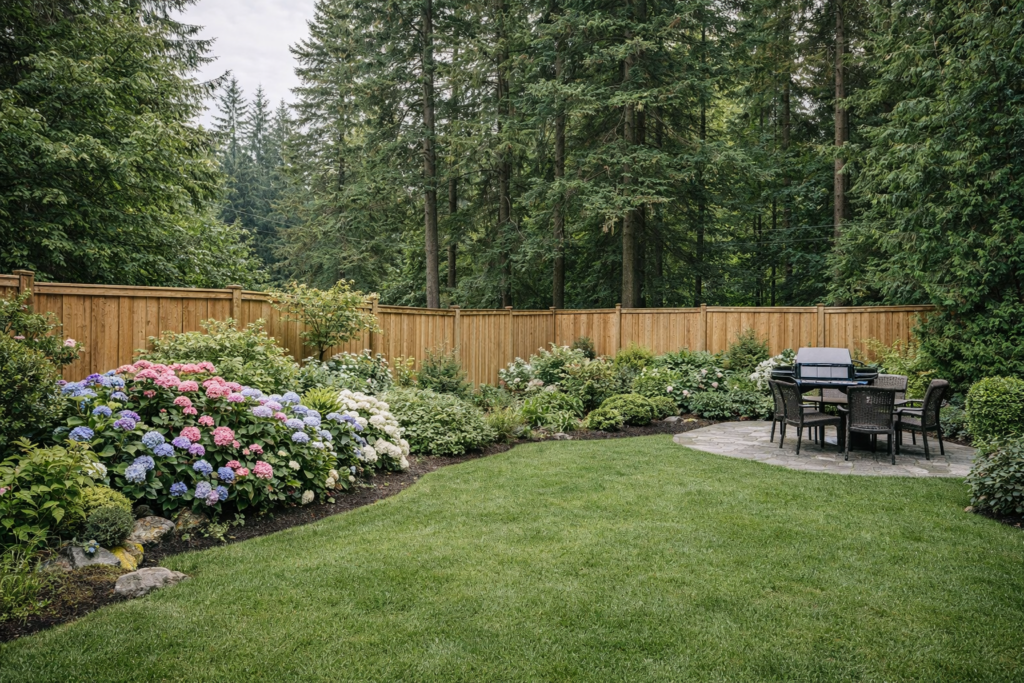 beautiful-garden-with-hydrangeas-and-seating-area-directory
