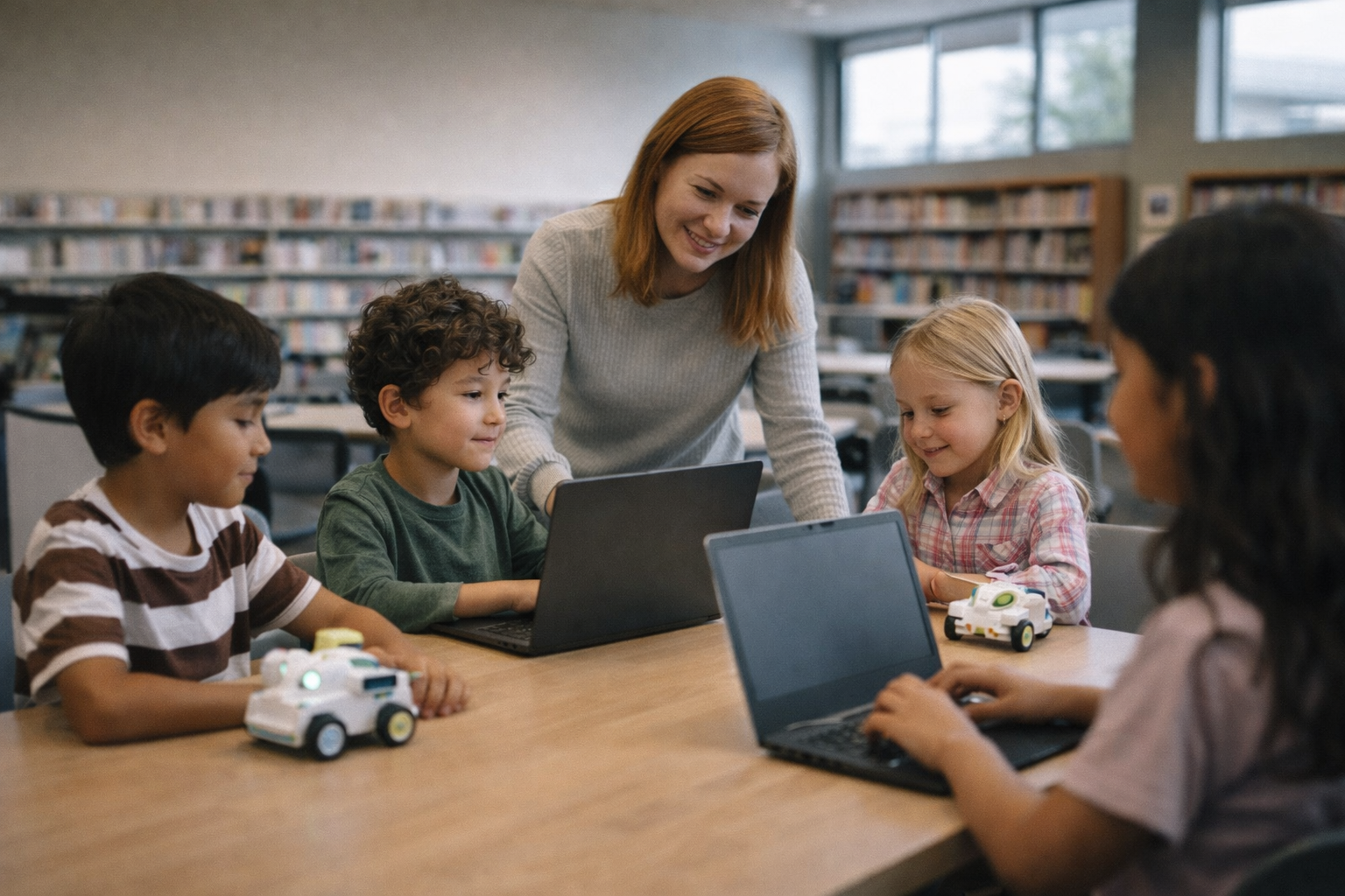 children learning with laptops and teacher directory Educational Fun for Kids: Vancouver BC children-learning-with-laptops-and-teacher-directory