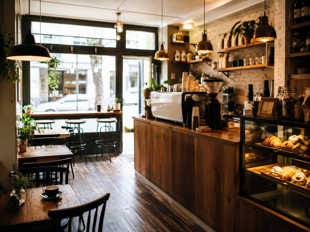 cozy cafe interior with baked goods vancouver local Vancouver Local