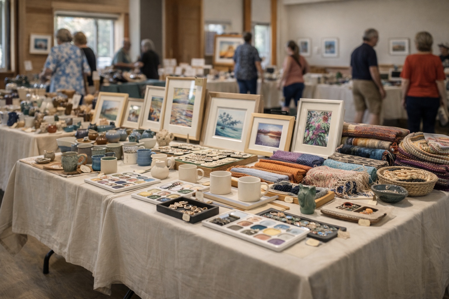 craft fair in maple ridge showcasing local artisan products