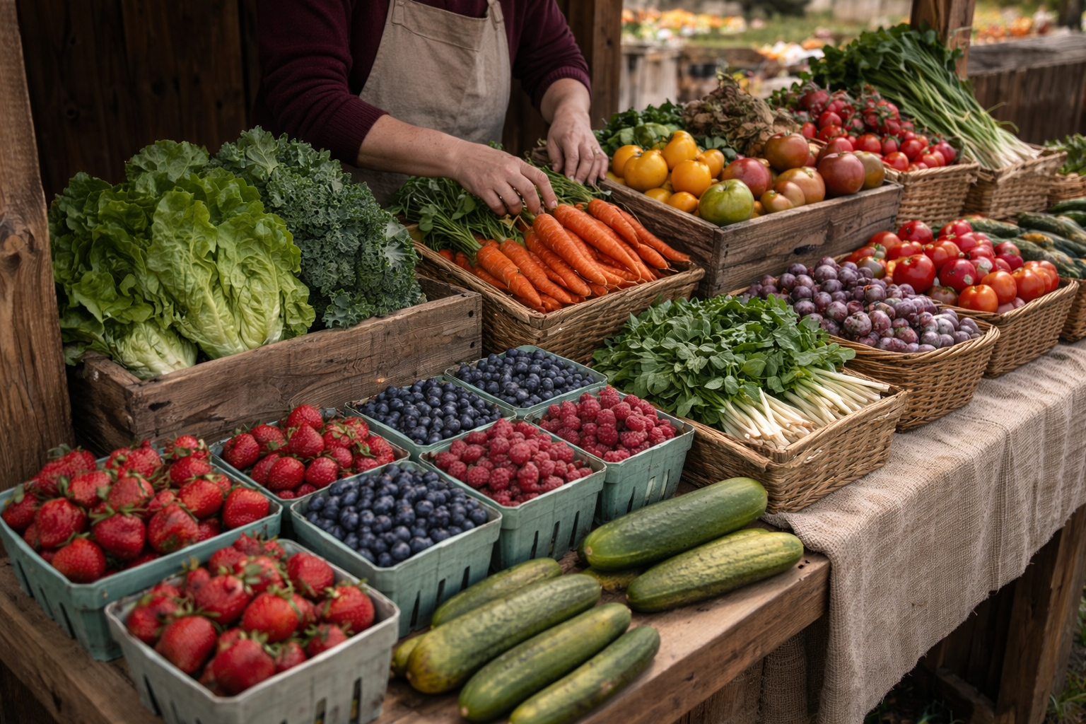 fresh-produce-business-market-stall-with-vegetables-and-fruits
