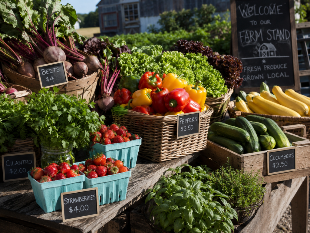 fresh produce farm stand vancouver local A Vancouver Farmers Market and Local Food Guide