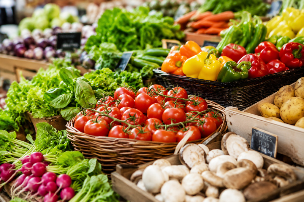 fresh vegetables market vancouver local organic produce selection A Vancouver Farmers Market and Local Food Guide