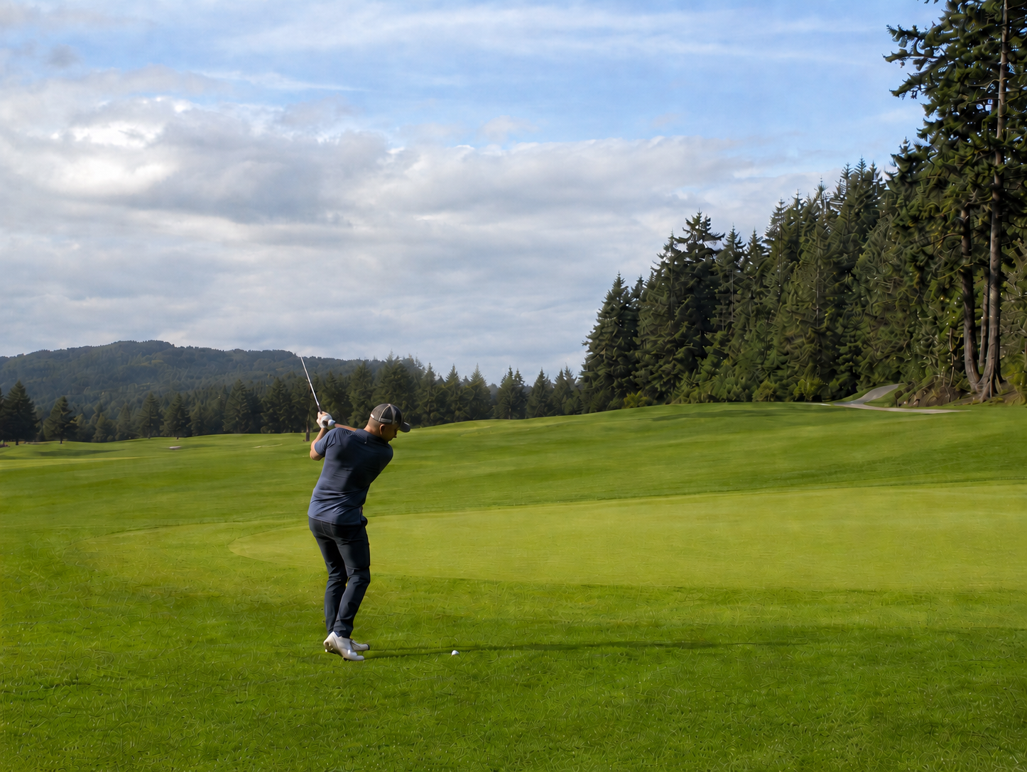 golf swing on green at golf course vancouver local Best Vancouver BC Golf Courses golf swing on green at golf course vancouver local Best Vancouver BC Golf Courses