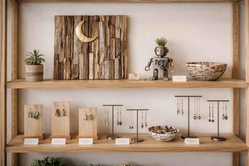 handmade jewelry display maple ridge