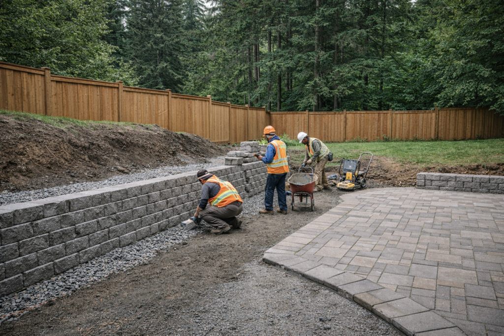 landscaping project workers maple ridge outdoor area 2023 Top Vancouver BC Home Service Landscapers landscaping-project-workers-maple-ridge-outdoor-area-2023