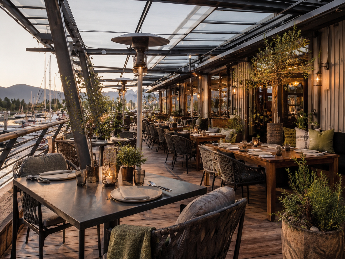 outdoor dining at sunset vancouver local restaurant terrace Vancouver BC Patios worth knowing about