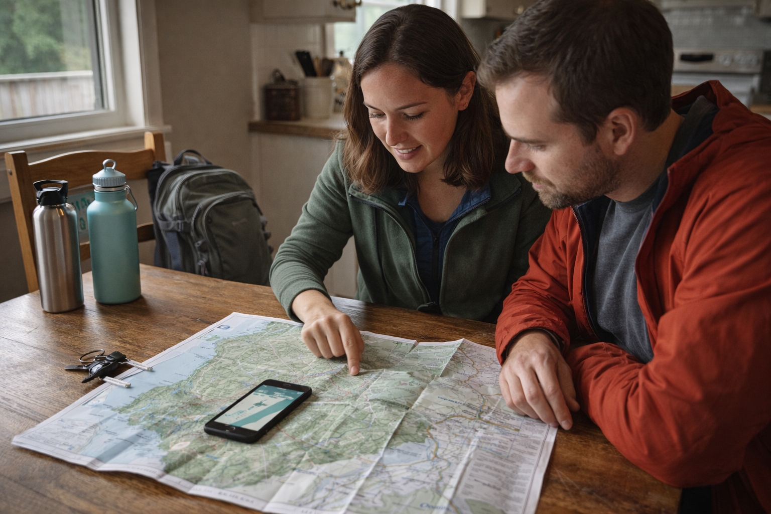 planning trip with map and smartphone directory Vancouver BC Day Trip Guide: Local Spots Worth Your Time planning-trip-with-map-and-smartphone-directory