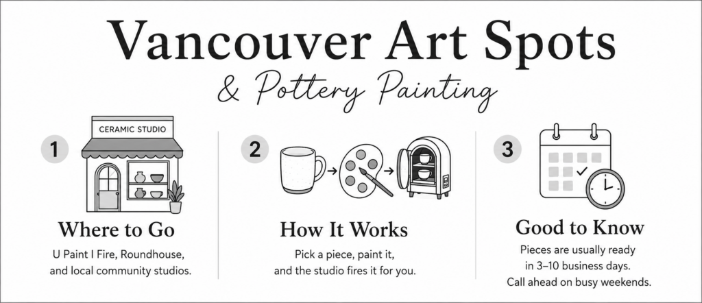 vancouver local art spots and pottery painting guide Vancouver BC Art Spots and Pottery Painting vancouver local art spots and pottery painting guide Vancouver BC Art Spots and Pottery Painting