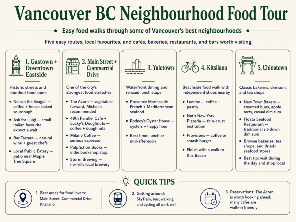 vancouver local best neighbourhood food tour guide Vancouver BC Neighbourhood Food Tour