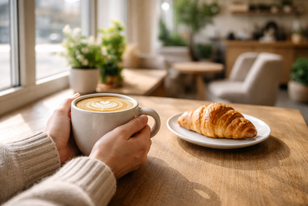 warm coffee and croissant in cafe directory Downtown Vancouver BC Food Guide Best Restaurants warm-coffee-and-croissant-in-cafe-directory