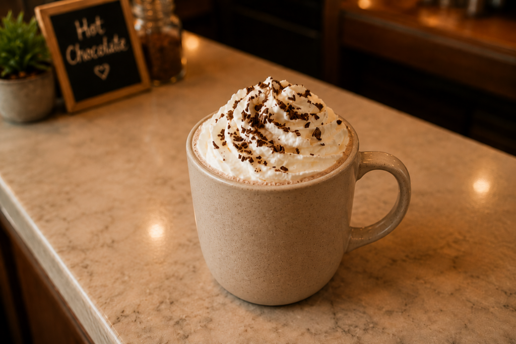 hot chocolate with whipped cream vancouver local Vancouver Local