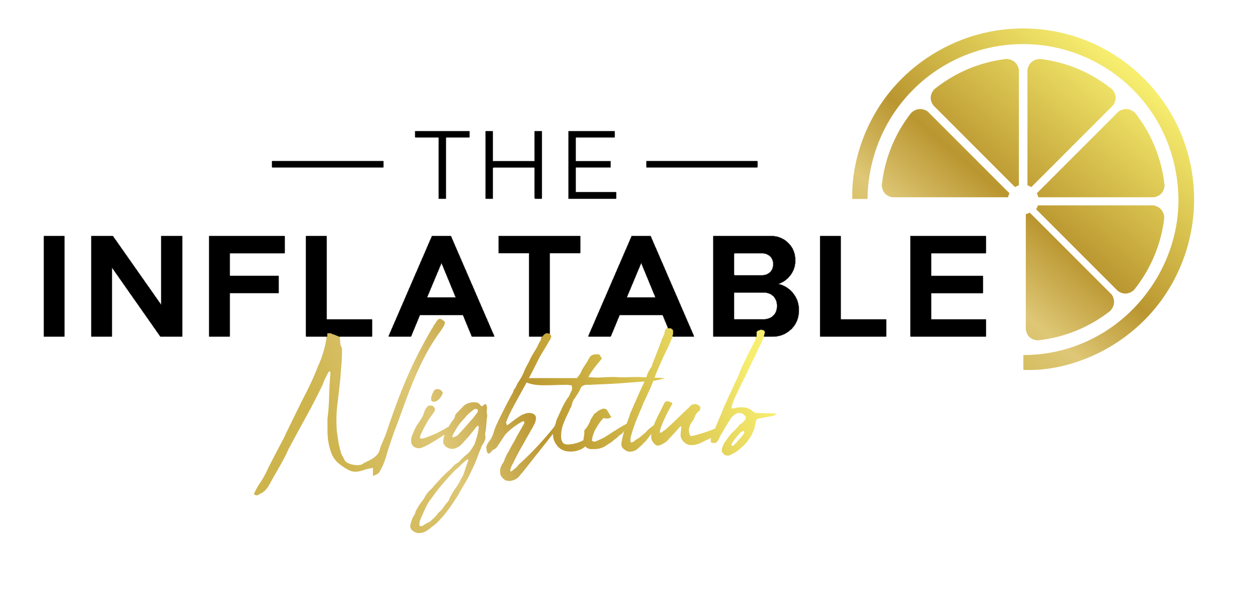 Inflatable Nightclub Logo DK The Inflatable Night Club