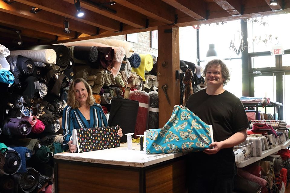 Atex Designer Fabrics in Gastown, Vancouver