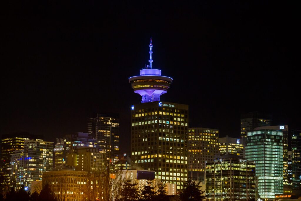 Harbour Centre in Gastown, Vancouver