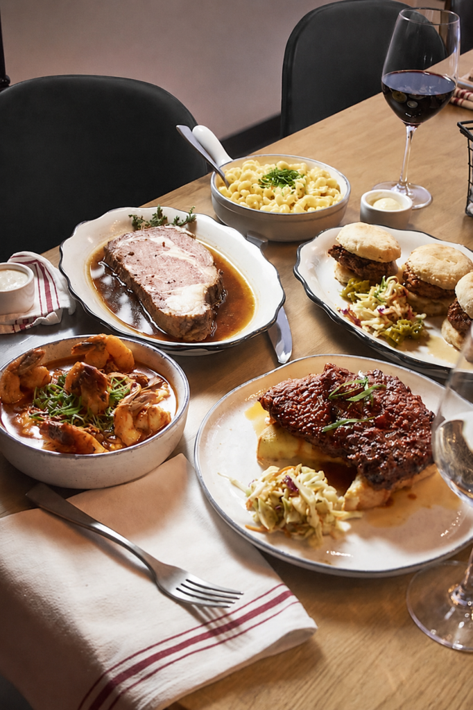 hearty american dinner spread vancouver local food 2023 Vancouver Local
