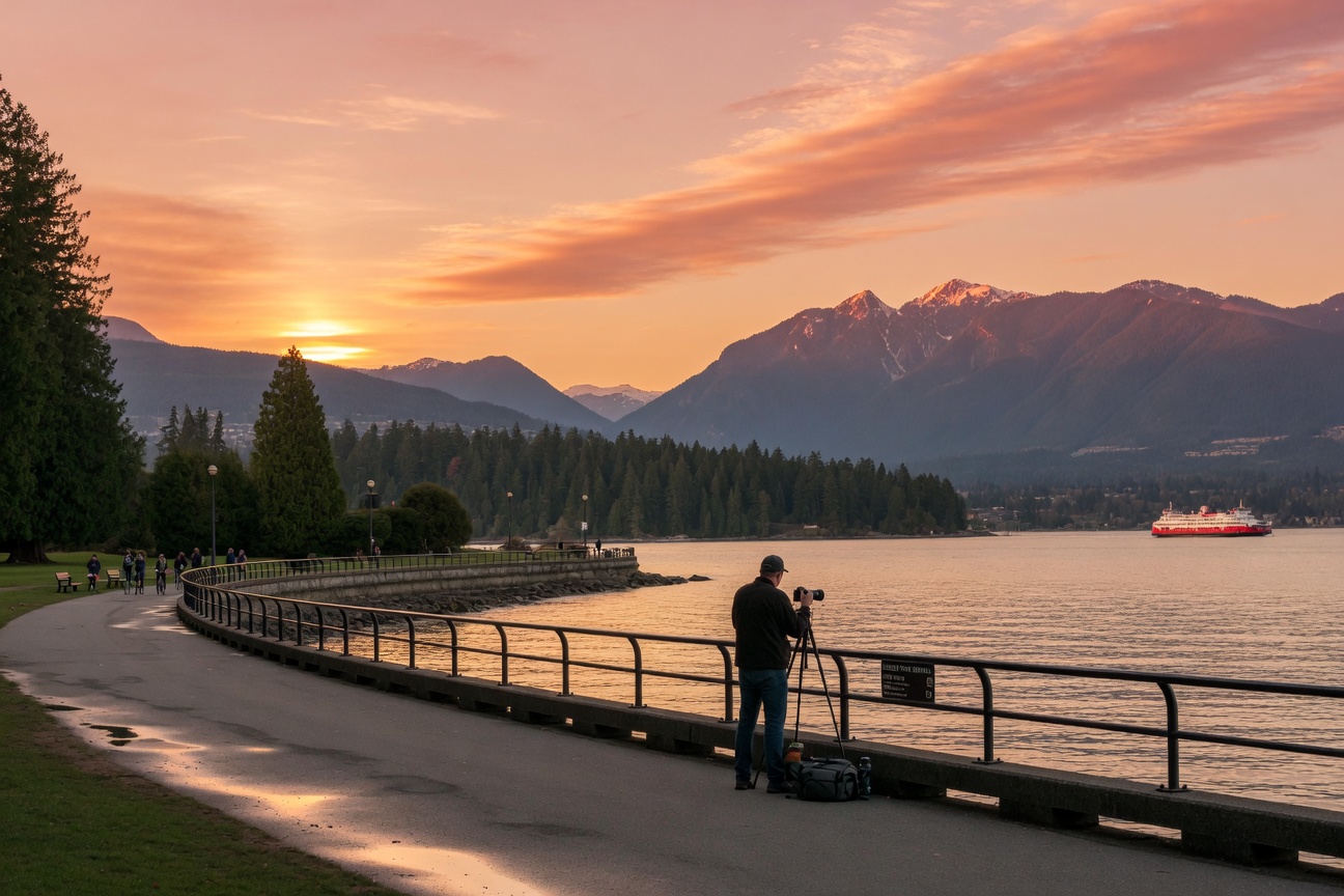 golden hour park magic