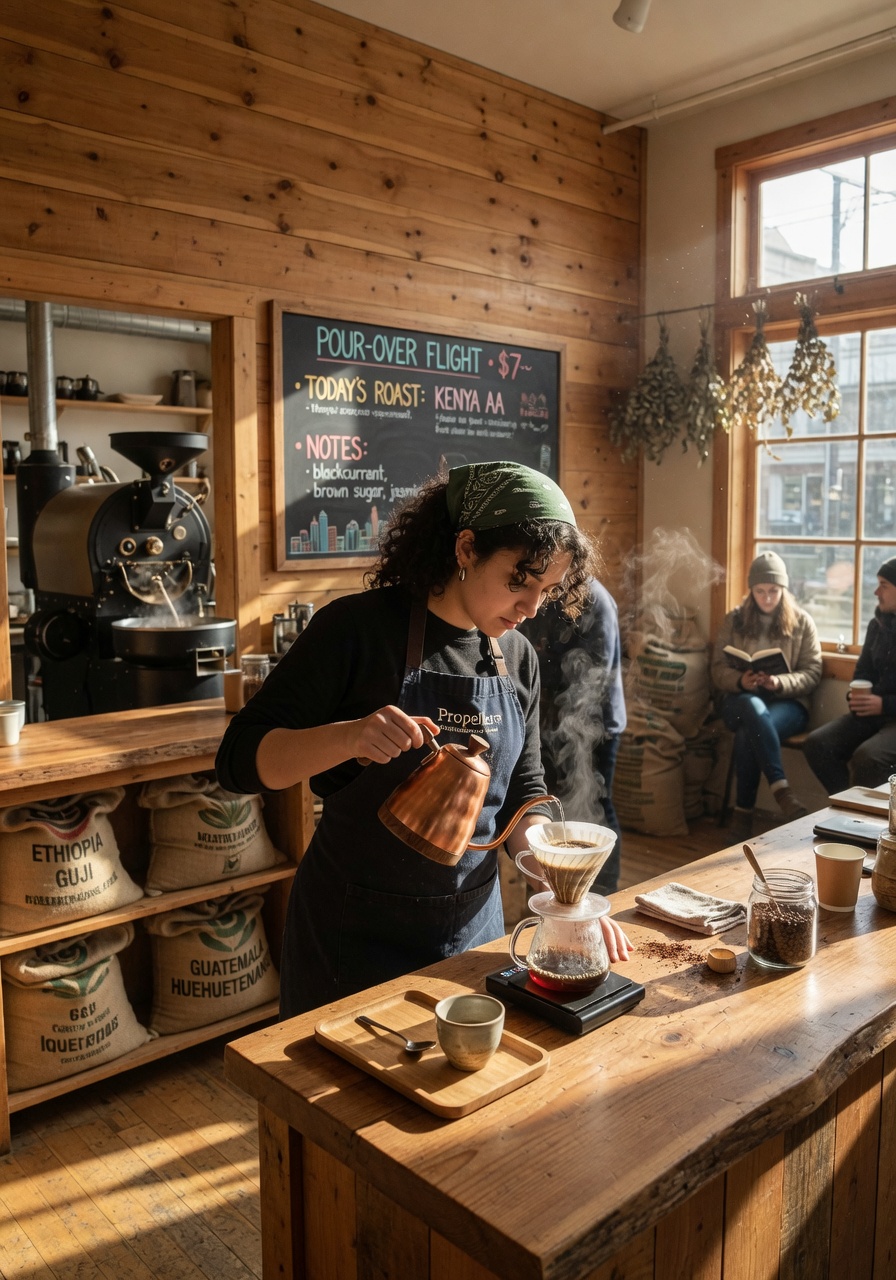 quality community coffee spaces