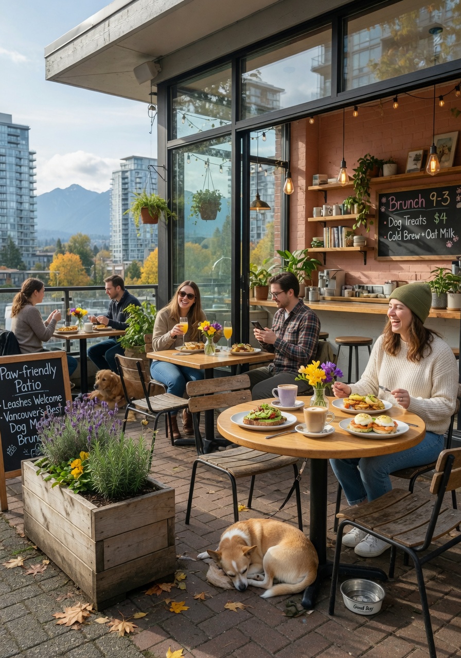 surrey dog friendly coffee shops