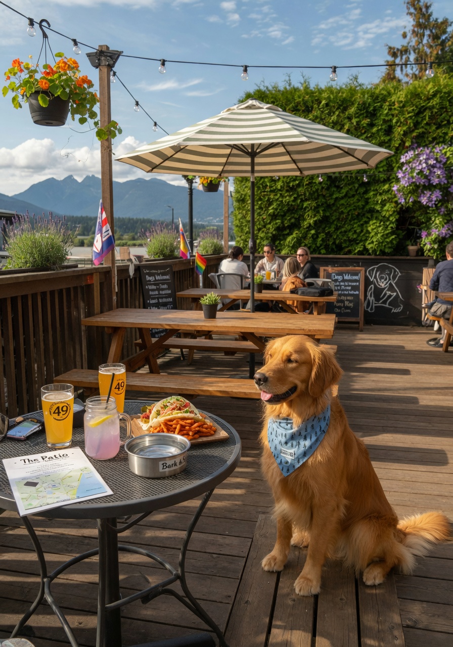 surrey s dog friendly outdoor dining