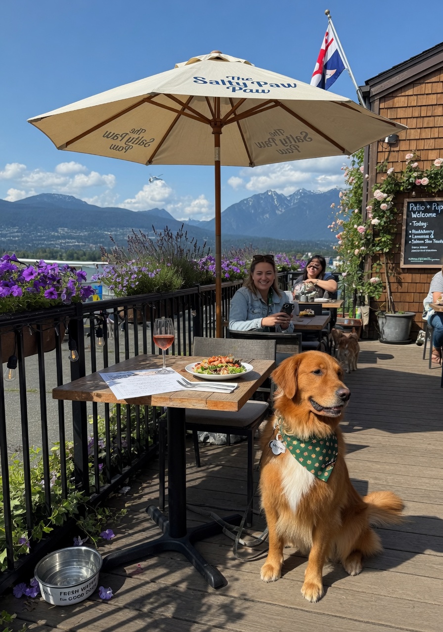 pets allowed on patios