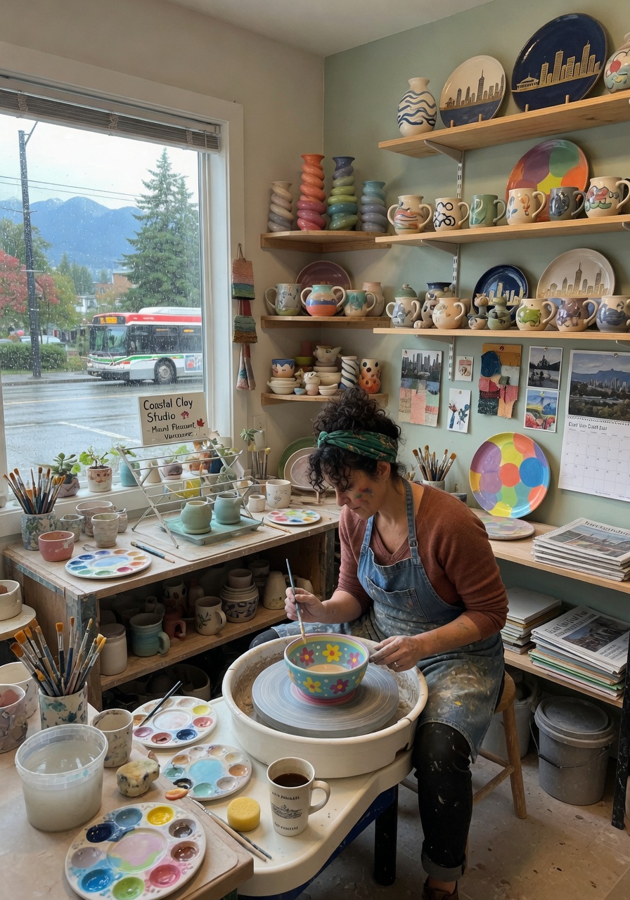 paint your own pottery