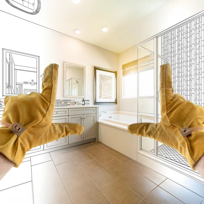 pkb square Prime Kitchen & Bath Prime Kitchen and Bath renovation planning and framing work