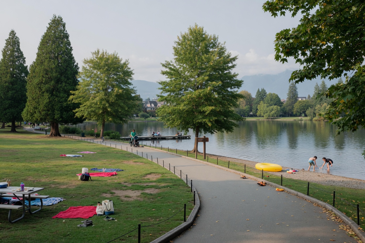 02 trout lake Parks In Vancouver for Family Outings Trout Lake: An Easy Loop and a Place to Splash section image for vancouver bc parks family outings in Vancouver BC