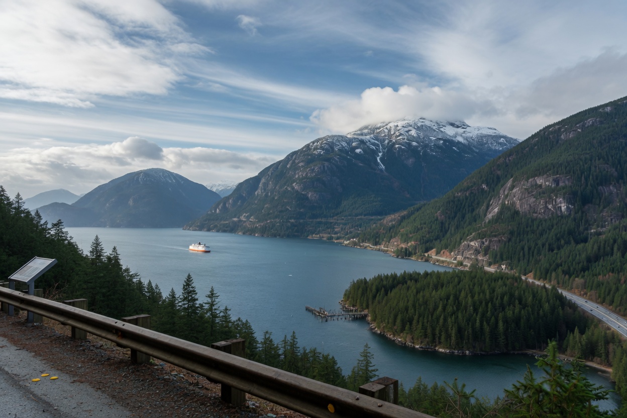 04 squamish sea to sky Vancouver BC Day Trip Guide Local Spots Worth Your Time Squamish and the Sea-to-Sky: Scenery That Shows Off section image for vancouver bc day trip guide in Vancouver BC