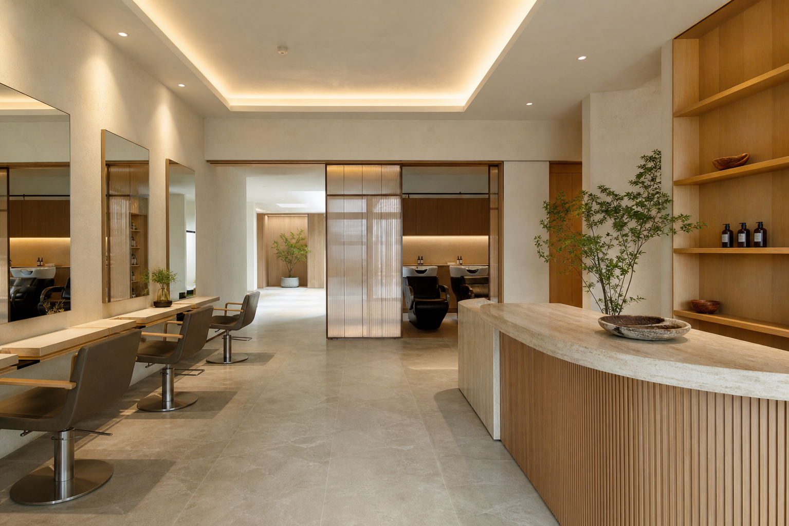 shop5 Top Hair Salons in Vancouver Air Nova Hair Salon with Asian-influenced minimalist design and private colour rooms